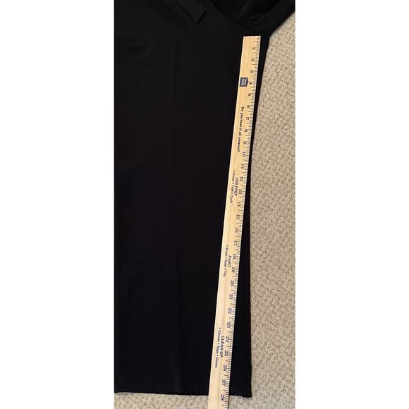 TAHARI Women’s Size 14 Embellished Rhinestones Jumpsuit Black Polyester Spandex - Picture 6 of 9